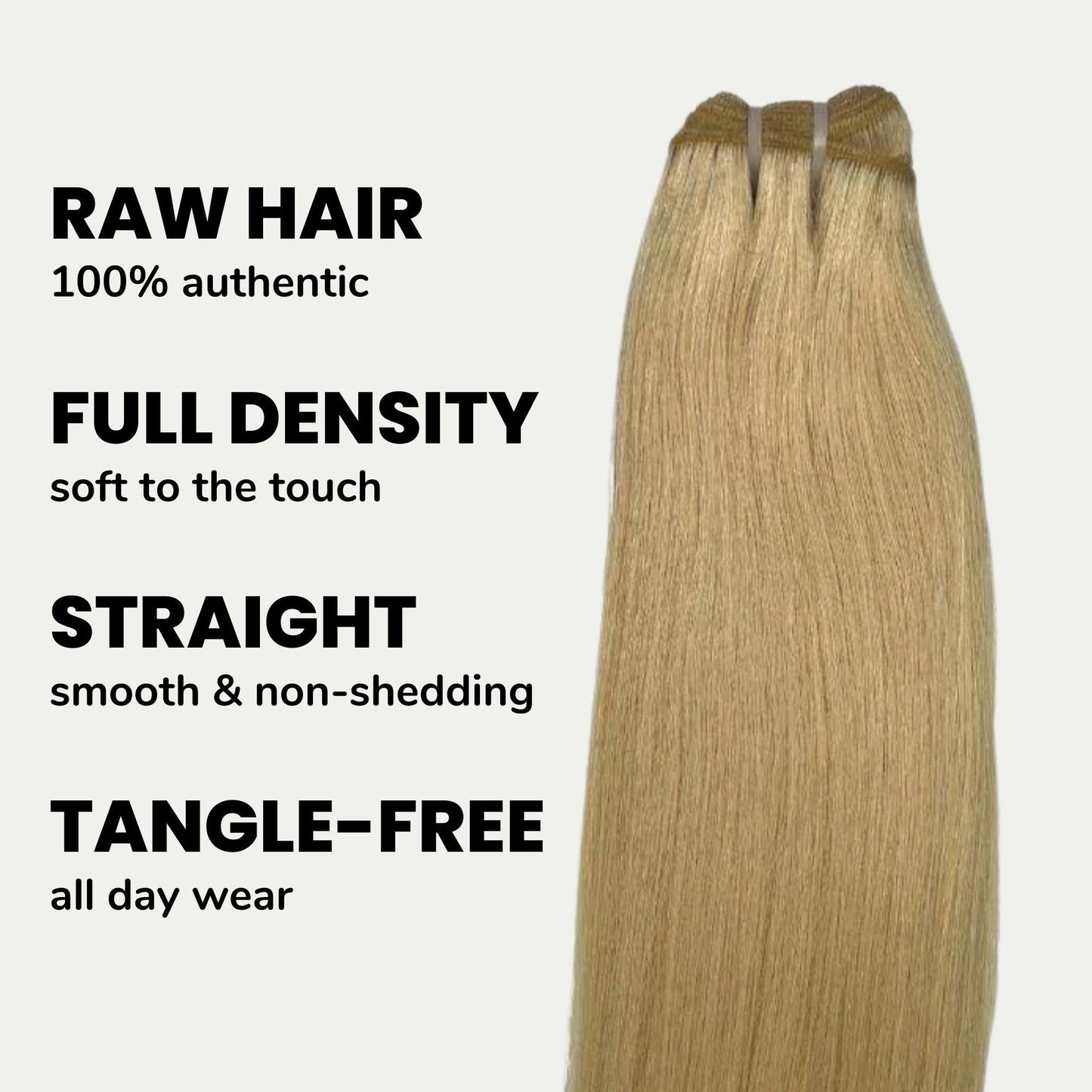 #613 Blonde Straight Hair Bundles