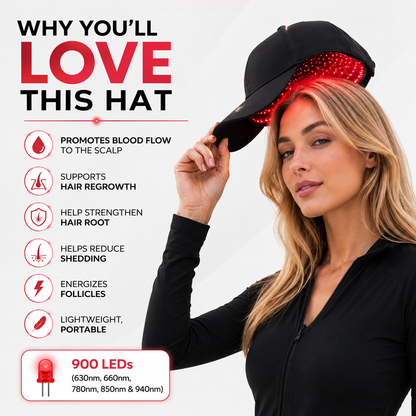 Red Light Therapy Hat