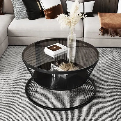 Minimalist Coffee Table | Modern, Round