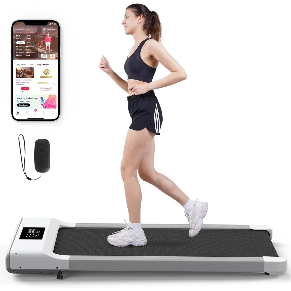 Portable Treadmill with Wheels for Cardio