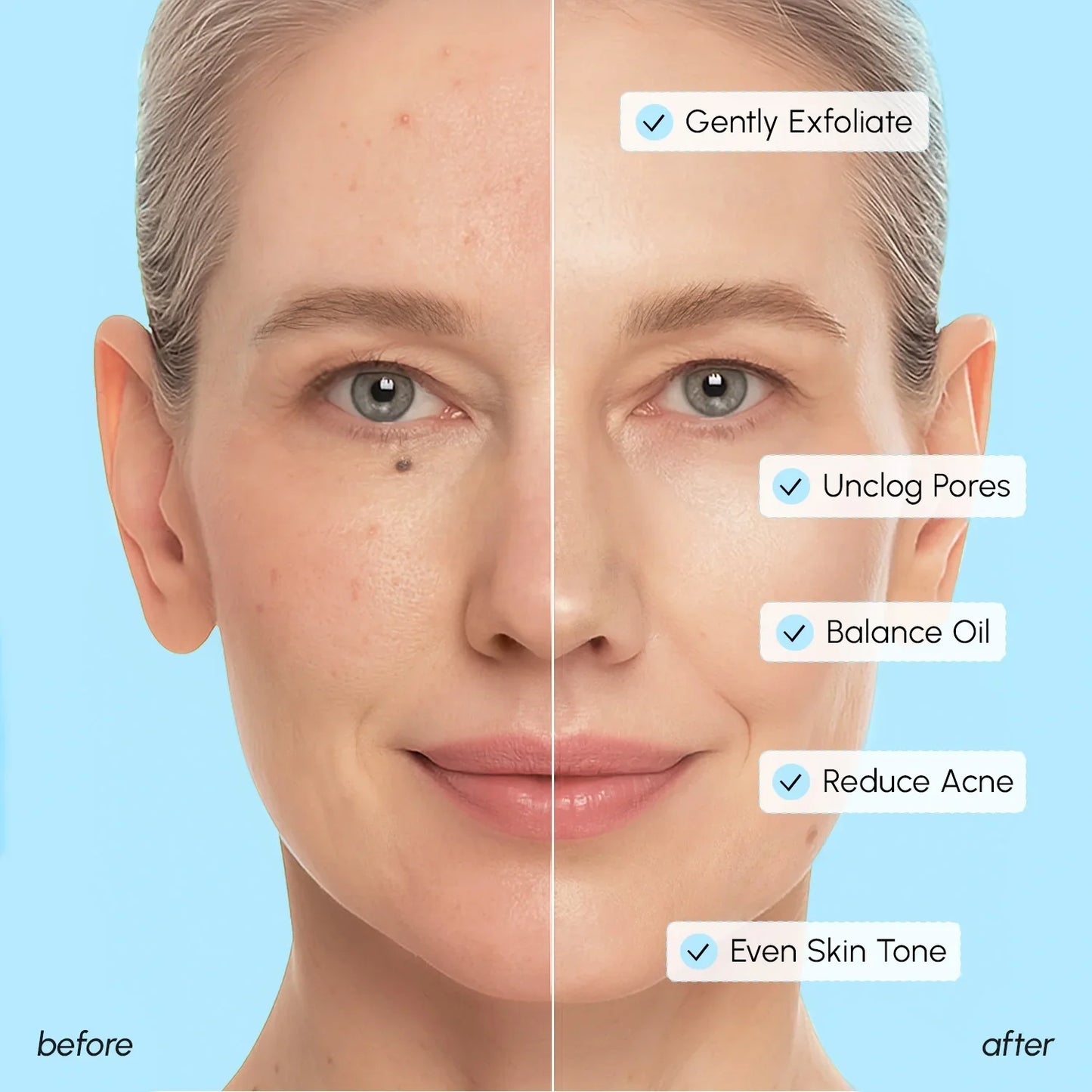 Glycolic & Salicylic Acid Exfoliating Pads