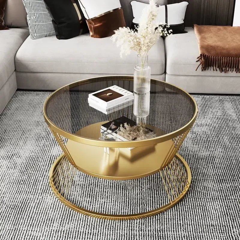 Minimalist Coffee Table | Modern, Round