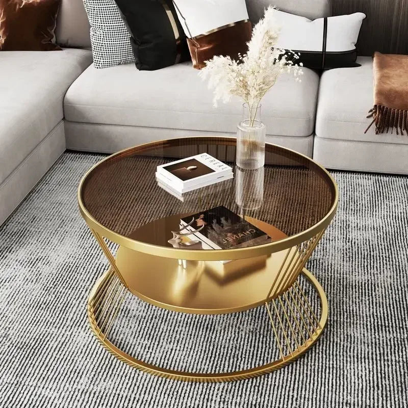 Minimalist Coffee Table | Modern, Round