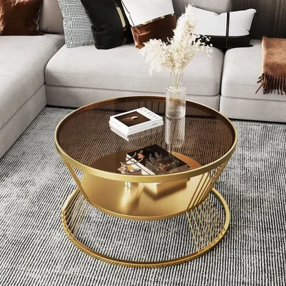 Minimalist Coffee Table | Modern, Round
