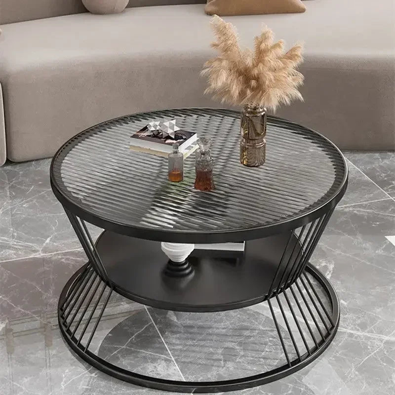 Minimalist Coffee Table | Modern, Round