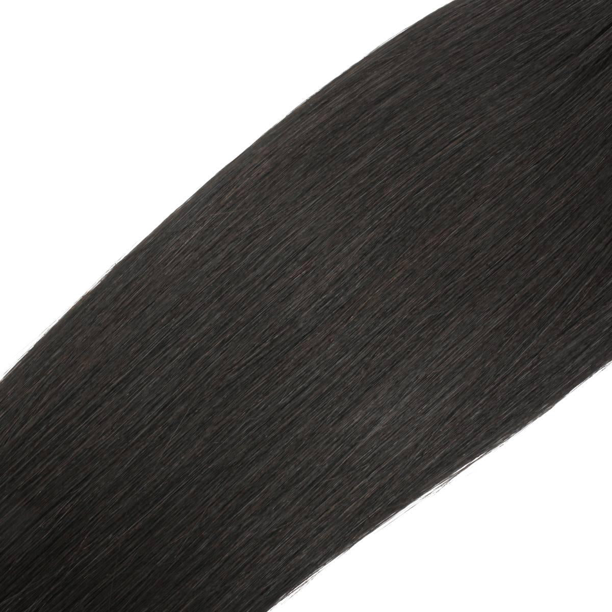 Natural 1B Straight Bulk Braiding Hair