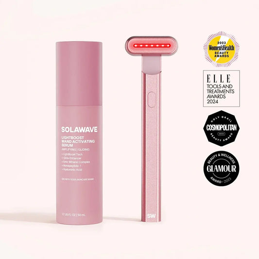 Red Light Wand (4-in-1) + Serum Kit | Solawave
