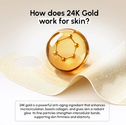 24K Gold V-Line Lifting Mask
