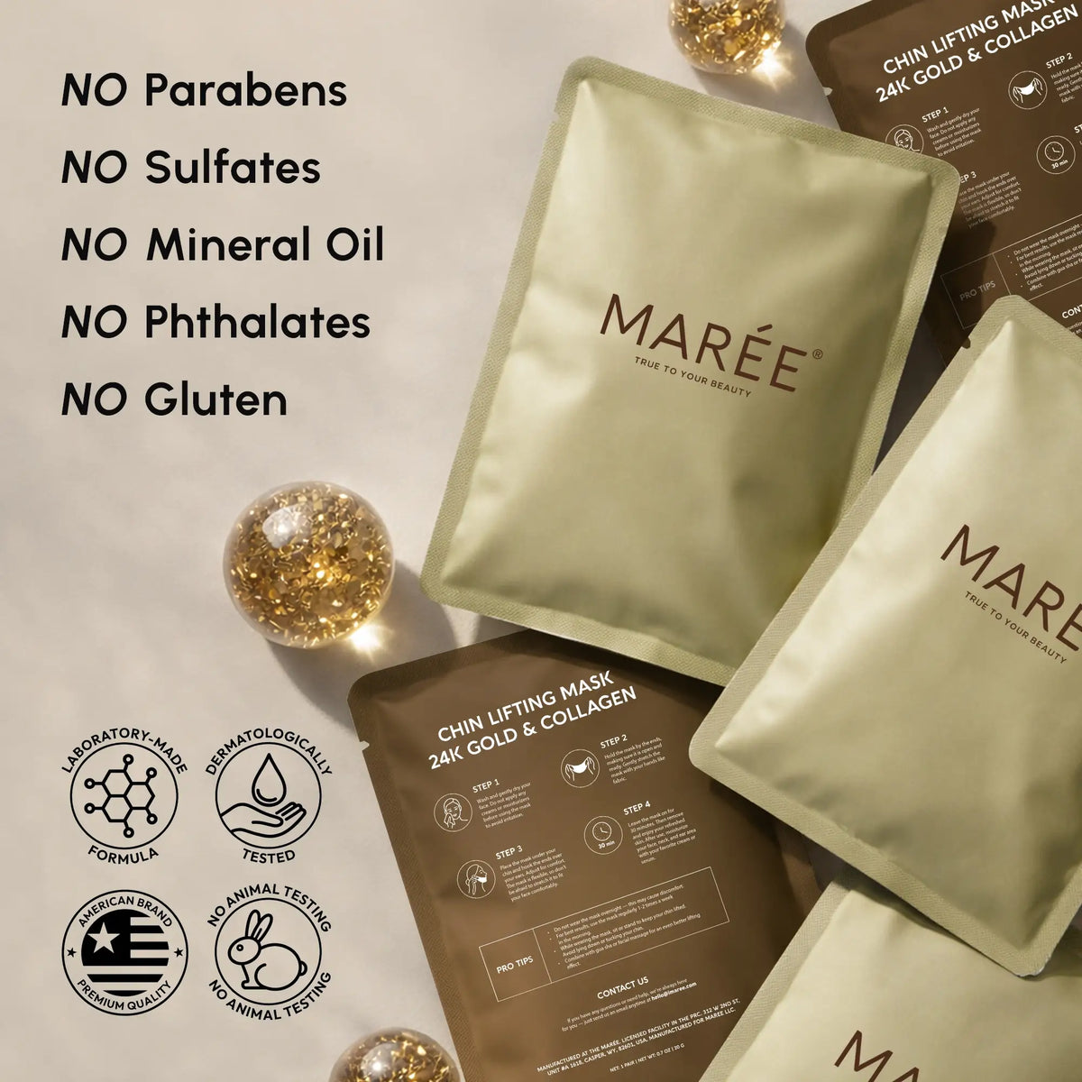 24K Gold V-Line Lifting Mask