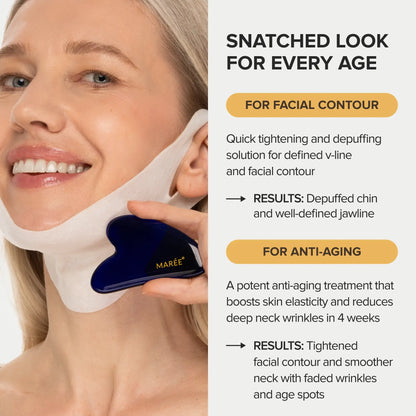 24K Gold V-Line Jaw Lifting Mask | 20 PCS