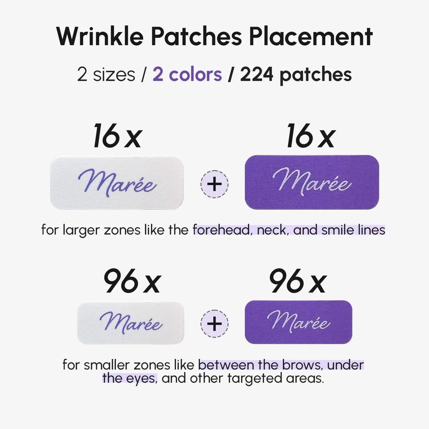 Face Life Tape Wrinkle Patches | Marée®