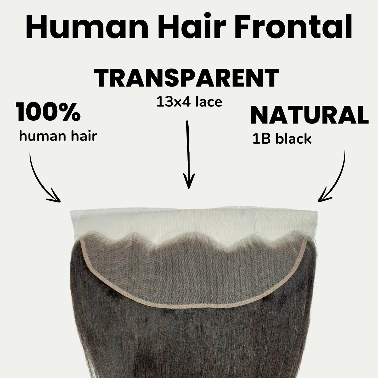 Yaki Straight, 13x4 Transparent Lace Frontal