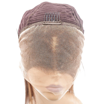 Buttercup Straight Bob 13x4 Transparent Lace Front Human Hair Bob Wig