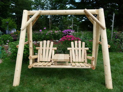 Backyard Garden Swings | Cedar Creek Rustic Furniture