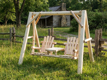Backyard Garden Swings | Cedar Creek Rustic Furniture