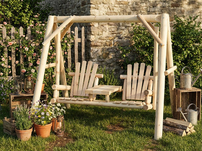 Backyard Garden Swings | Cedar Creek Rustic Furniture