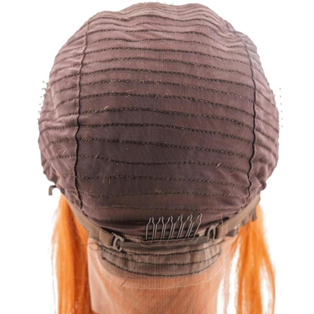 Cinnamon Straight Bob 13x4 Transparent Lace Front Human Hair Wig