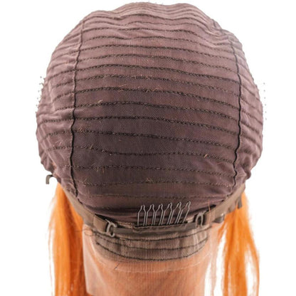 Cinnamon Straight Bob 13x4 Transparent Lace Front Human Hair Wig
