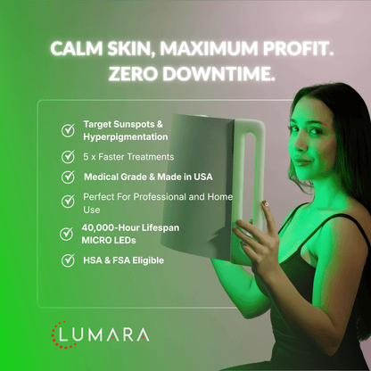 Lumara Illuminate Green Pad System for Recovery and Relaxation Support