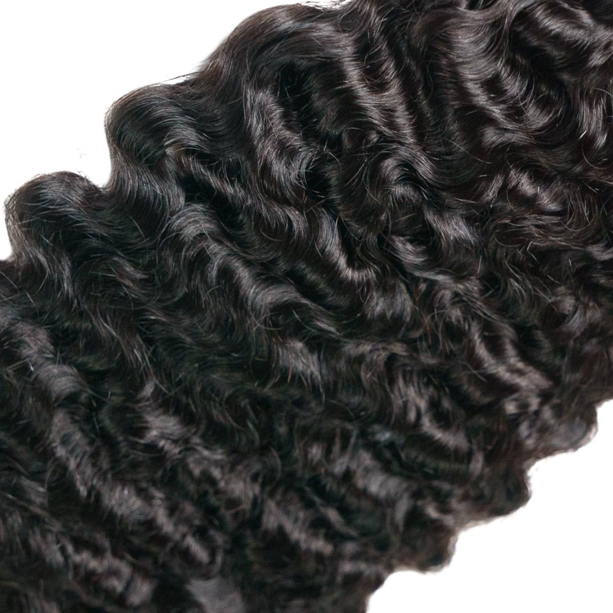 Burmese Curly Hair Bundles - 1B Natural Black