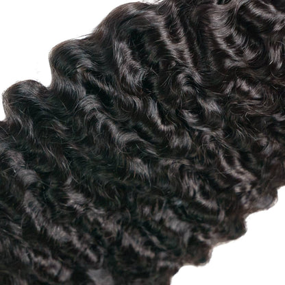 Burmese Curly Hair Bundles - 1B Natural Black
