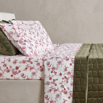 Watercolor Floral Sheet Set - Delia Collection