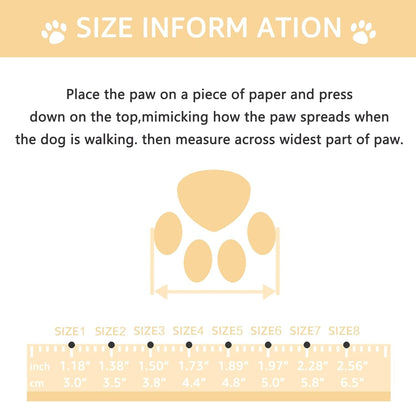 Indoor Dog Shoes for Paw Protection | Non-Slip, 4 Pack