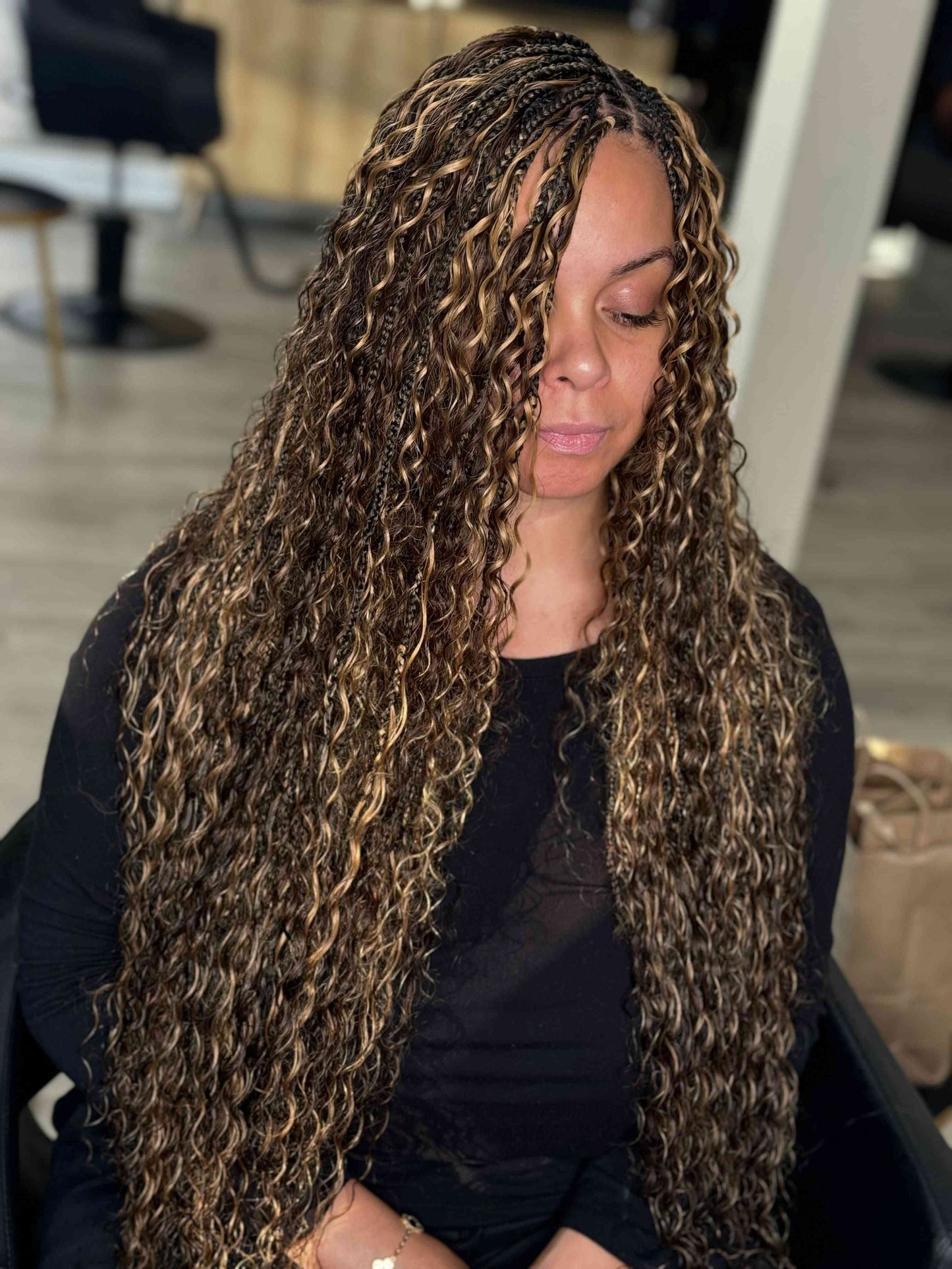 Boho Deep Wave Bulk Braiding Hair