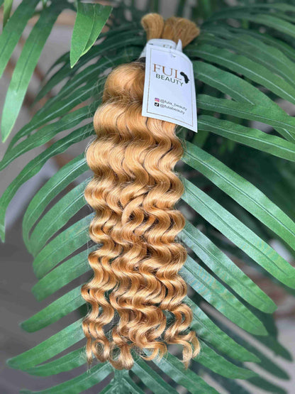 Boho Deep Wave Bulk Braiding Hair