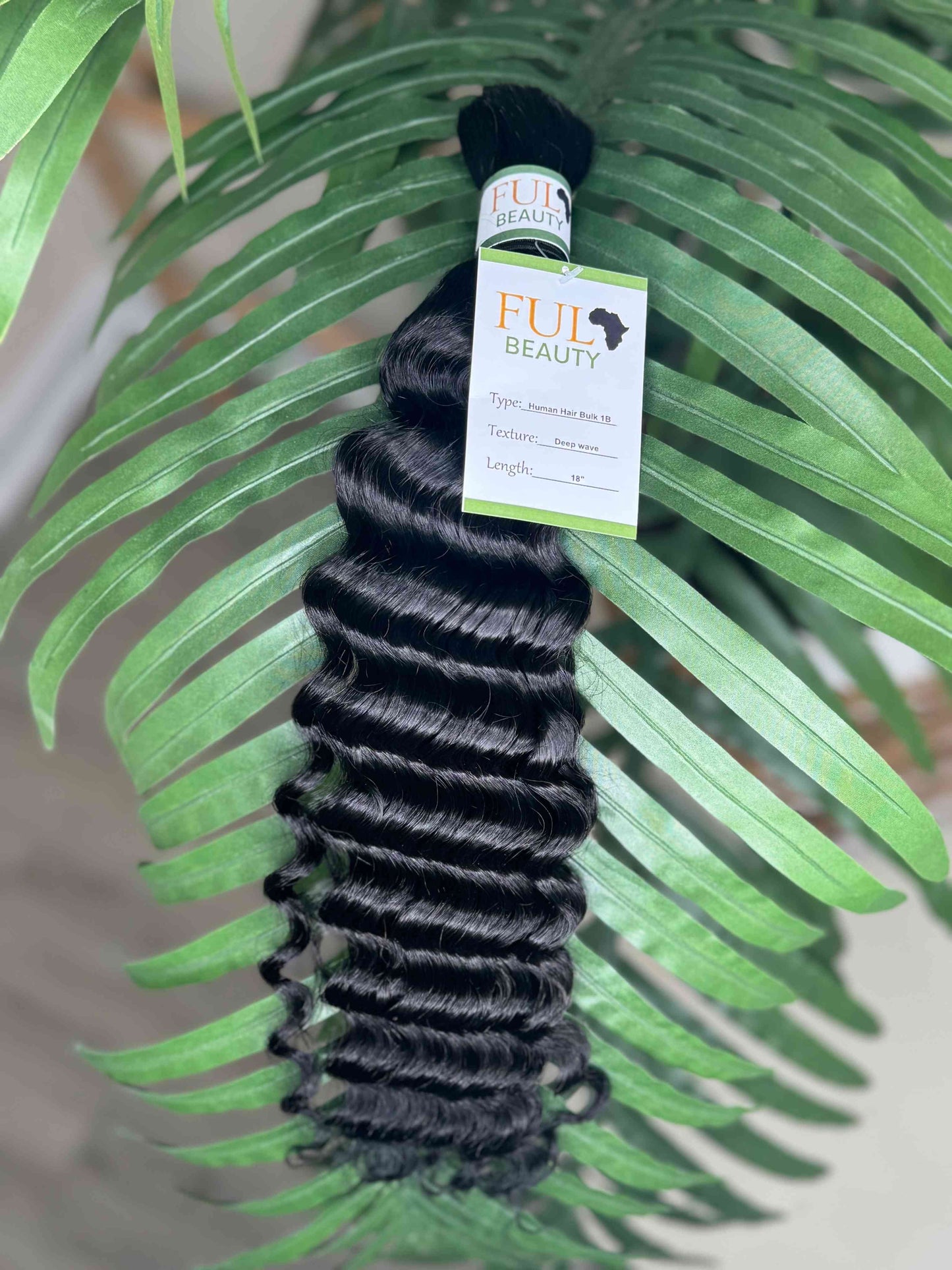 Boho Deep Wave Bulk Braiding Hair