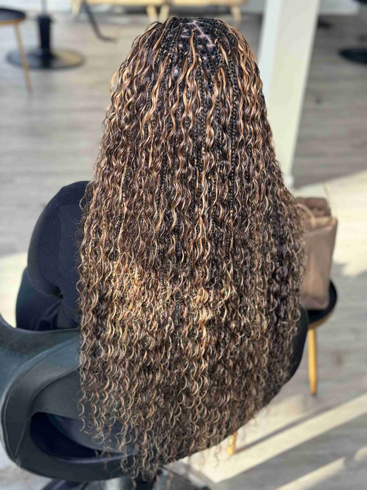 Boho Deep Wave Bulk Braiding Hair