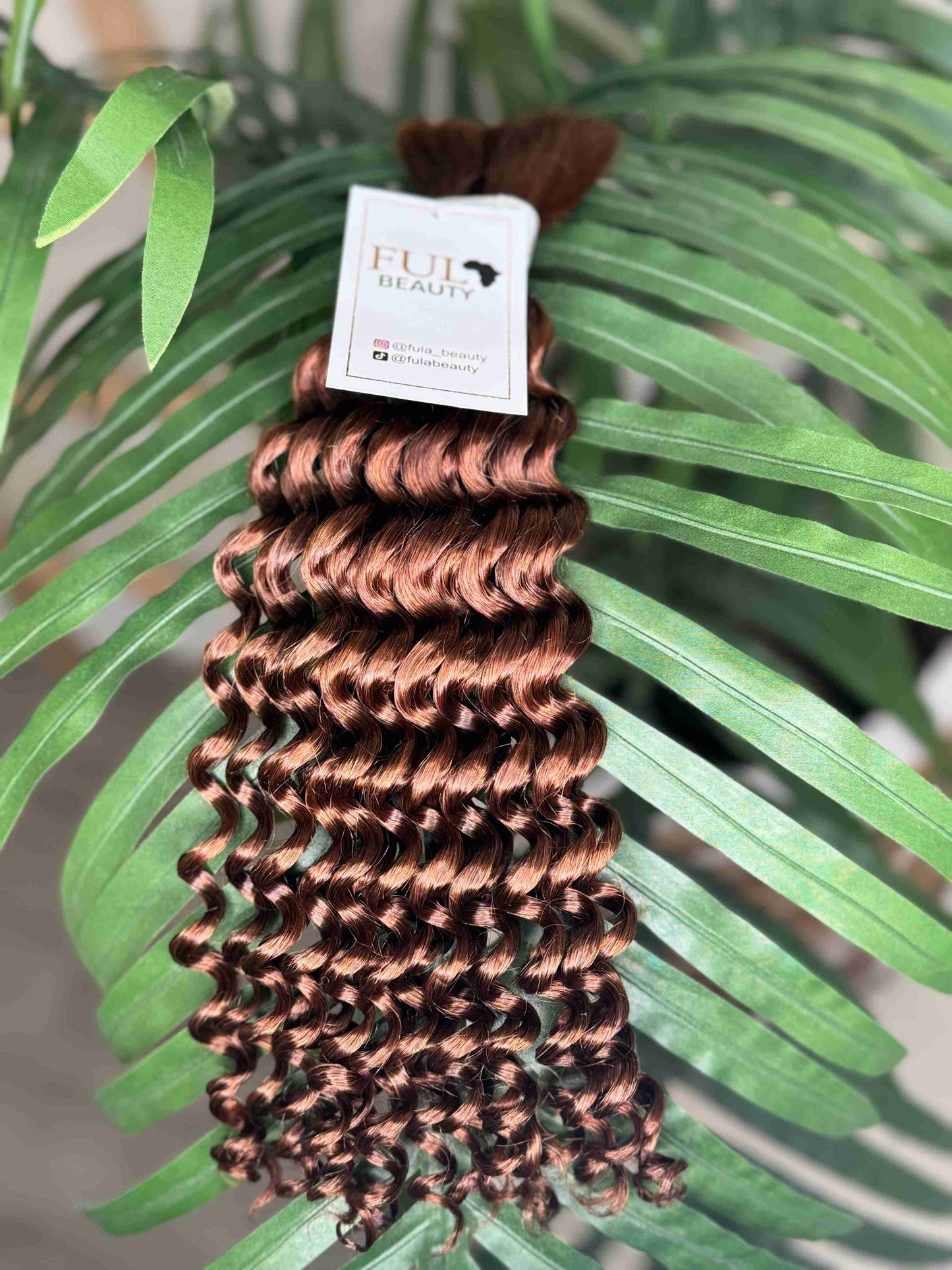 Boho Deep Wave Bulk Braiding Hair