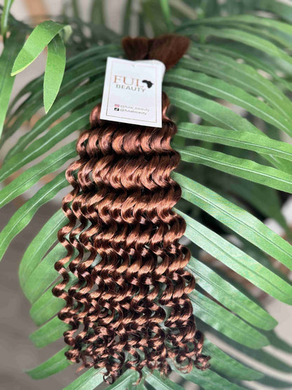 Boho Deep Wave Bulk Braiding Hair
