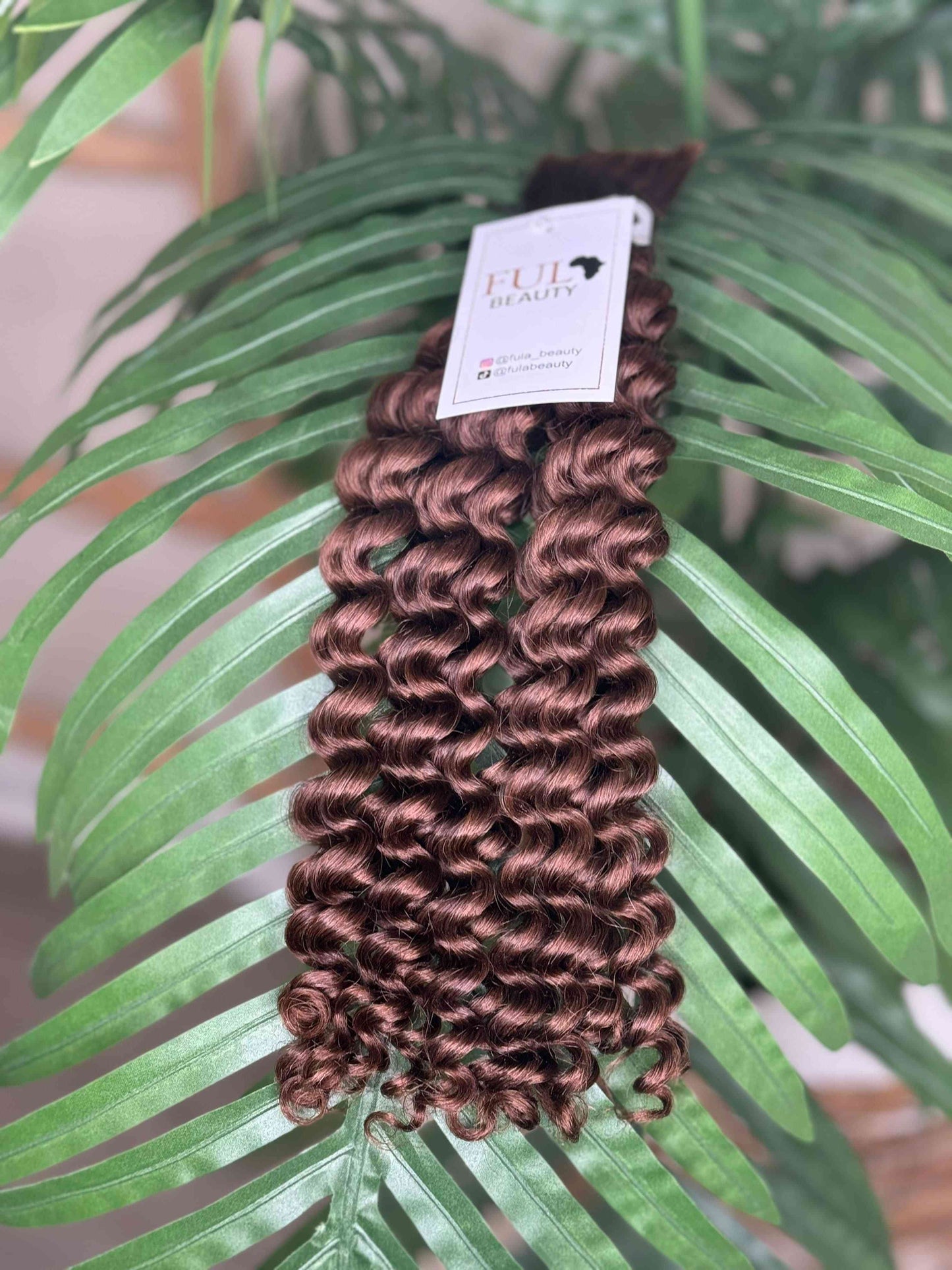 Boho Deep Wave Bulk Braiding Hair