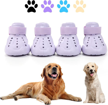 Indoor Dog Shoes for Paw Protection | Non-Slip, 4 Pack