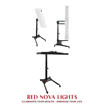 RNL900 & RNL1500 Premium Electric Mobile Stand for Red Light Therapy Panels