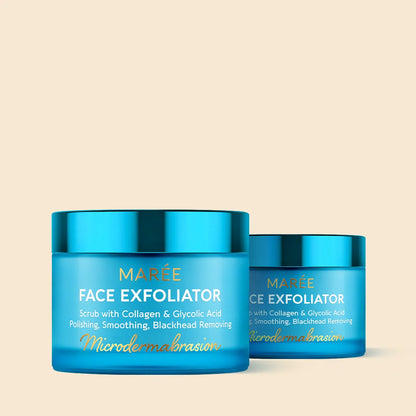 Face Exfoliation Scrub with Collagen & Glycolic Acid