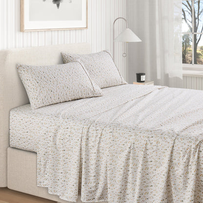 Watercolor Floral Sheet Set - Delia Collection