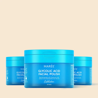 Glycolic Acid Exfoliating Pads | 50