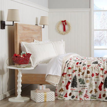 Velvet Throw Blanket - Pearl Collection