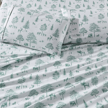 Lodge Printed Sheet Set - Mountain Ridge Collection