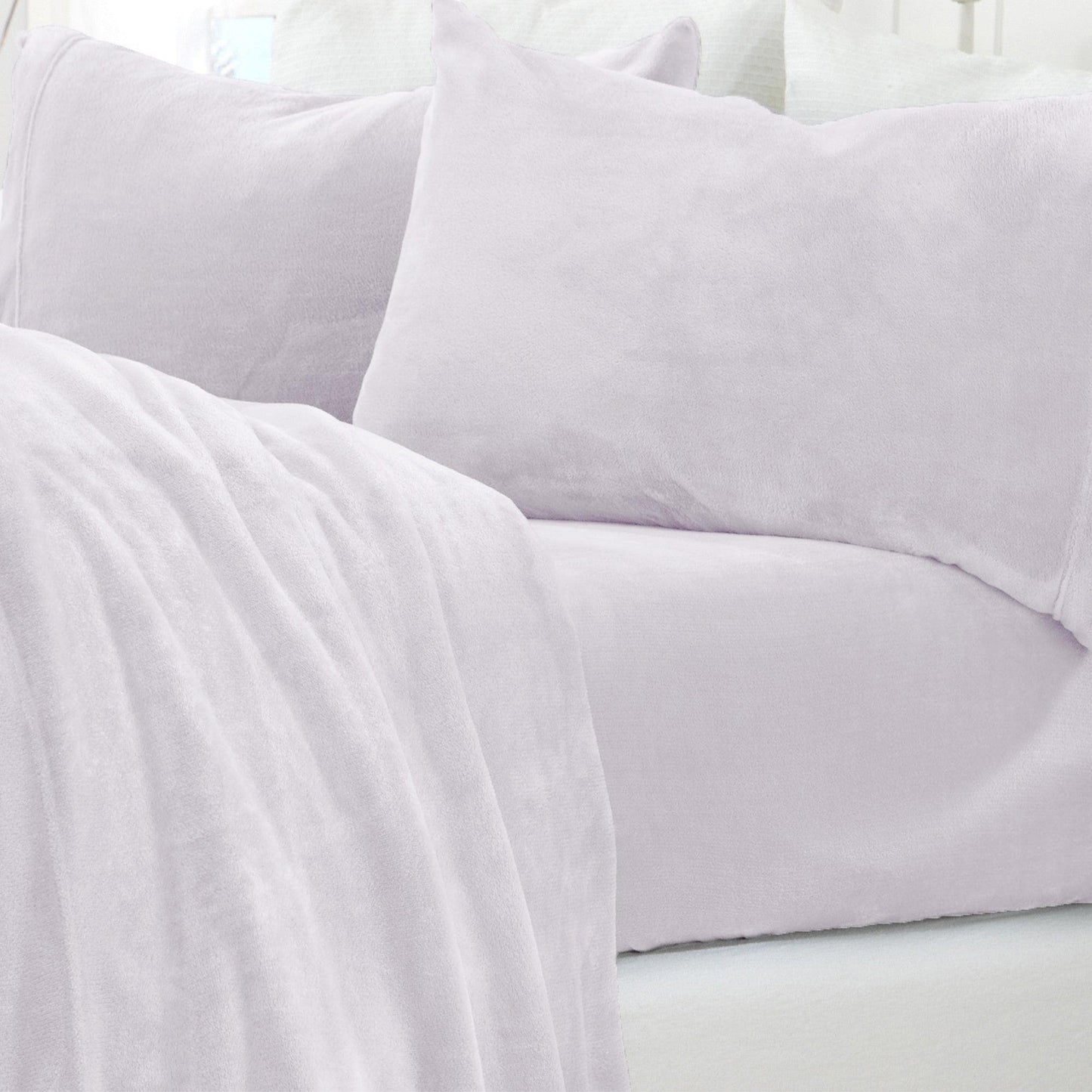 Solid Plush Sheet Set - Velvet Luxe Collection