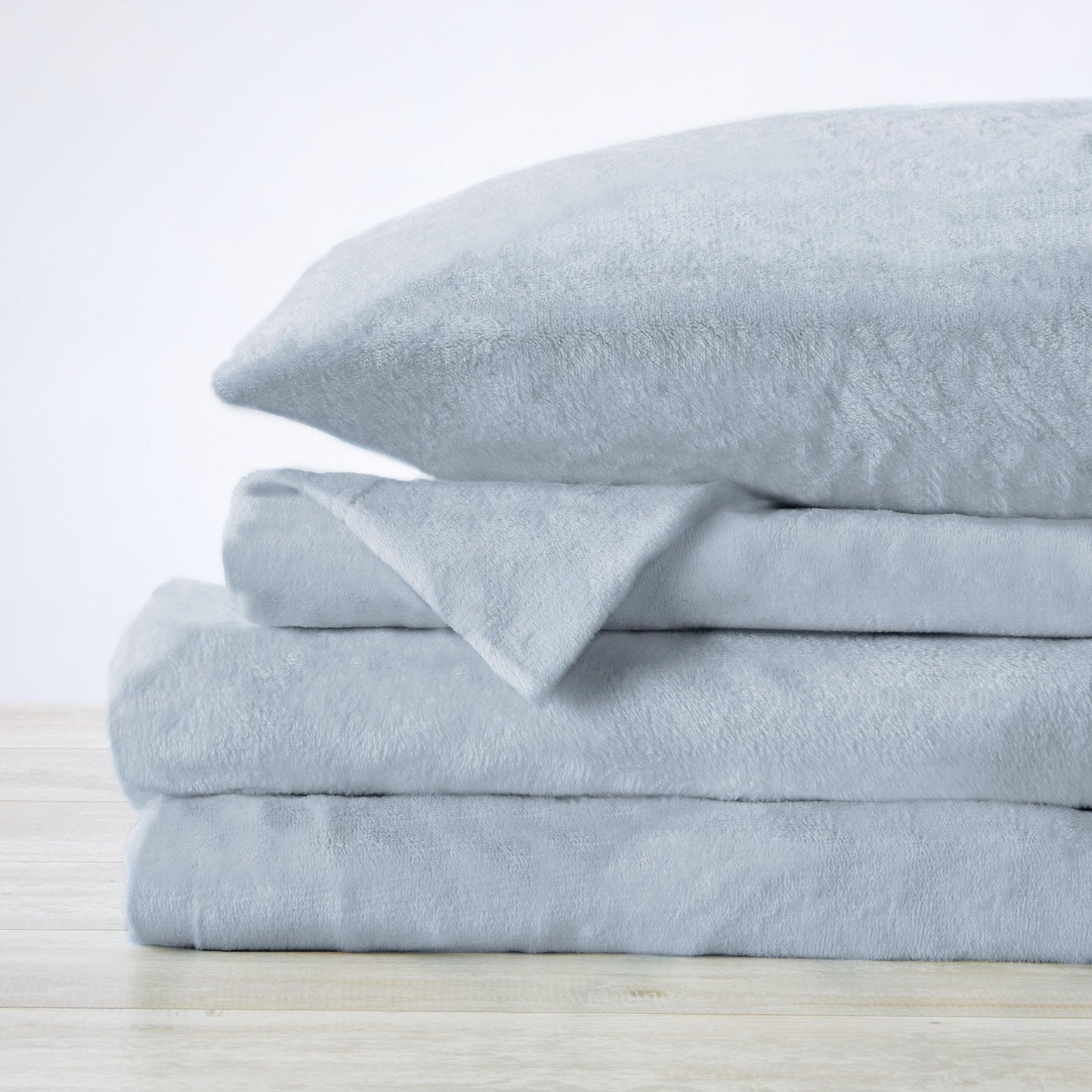 Solid Plush Sheet Set - Velvet Luxe Collection