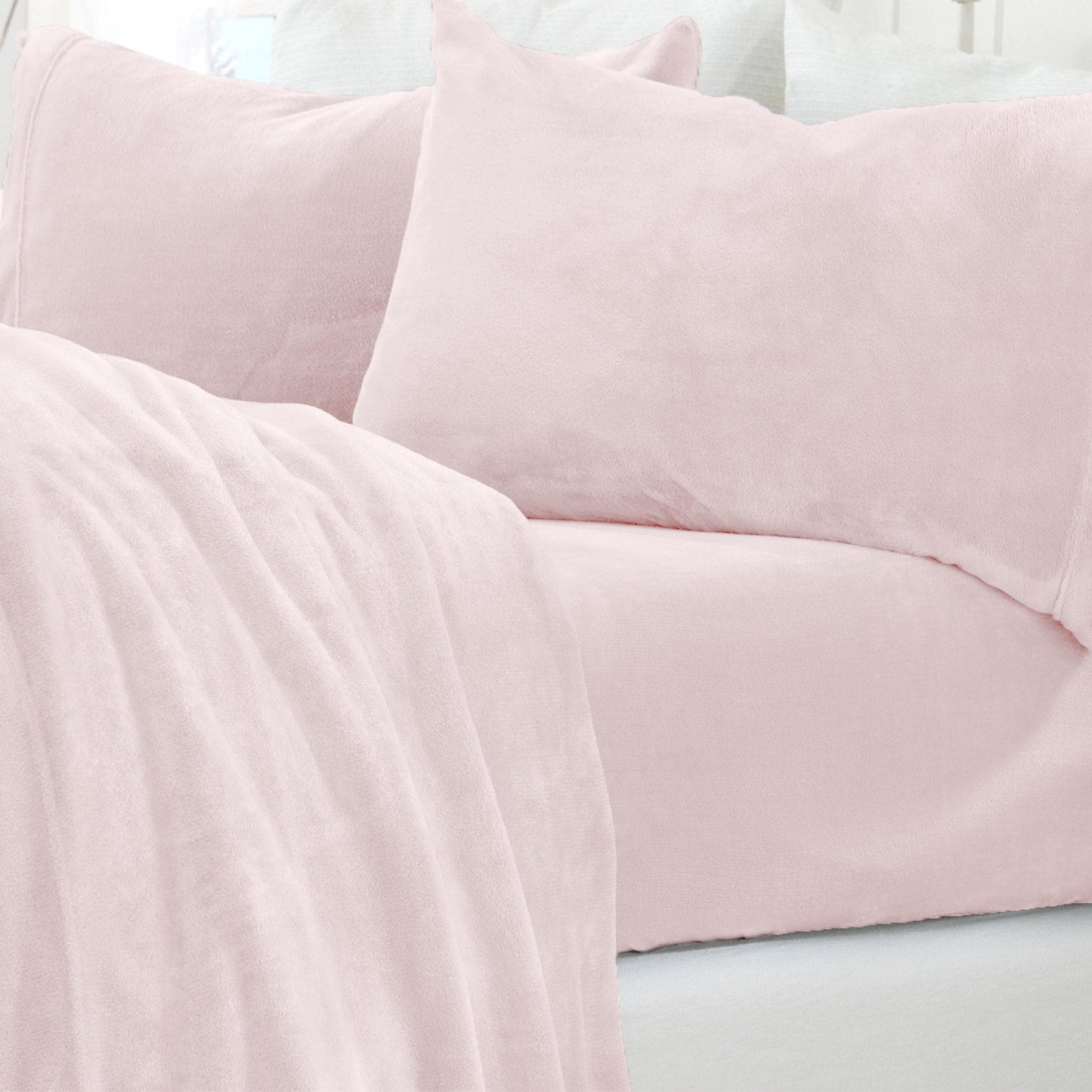 Solid Plush Sheet Set - Velvet Luxe Collection