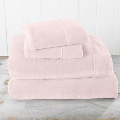 Solid Plush Sheet Set - Velvet Luxe Collection