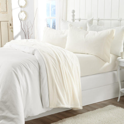 Solid Plush Sheet Set - Velvet Luxe Collection