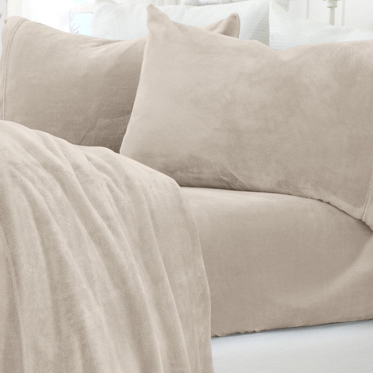 Solid Plush Sheet Set - Velvet Luxe Collection