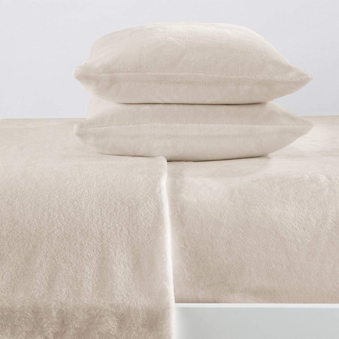 Solid Plush Sheet Set - Velvet Luxe Collection
