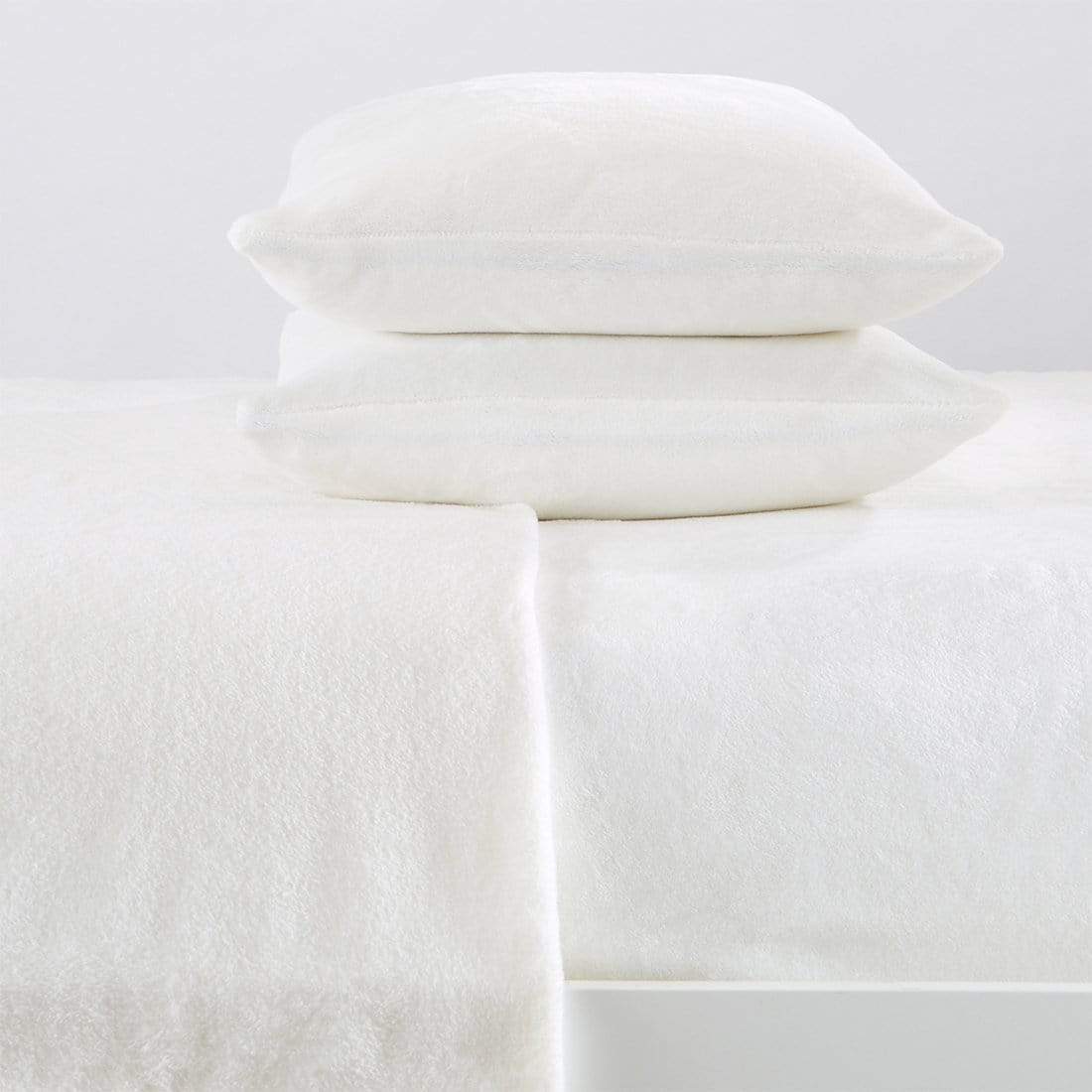Solid Plush Sheet Set - Velvet Luxe Collection