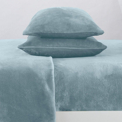 Solid Plush Sheet Set - Velvet Luxe Collection